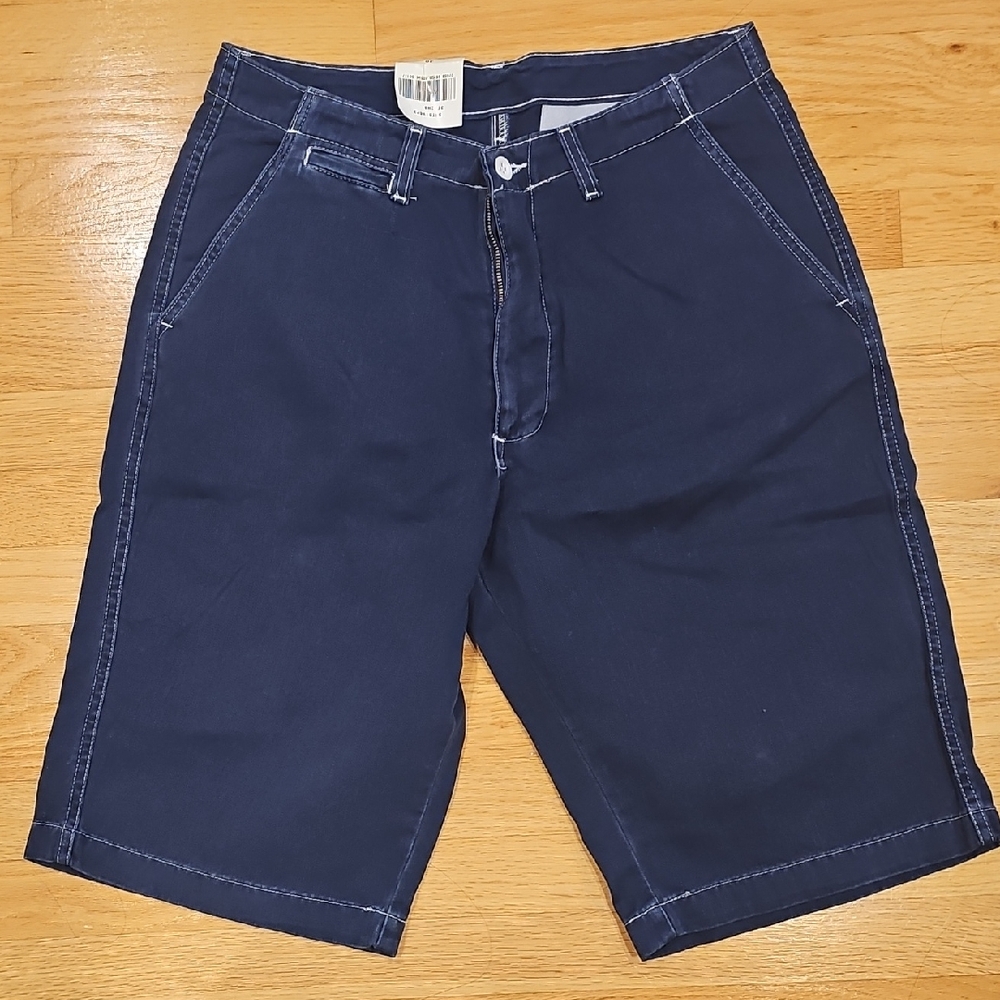 Ralph Lauren Dark Blue Flat Front Shorts